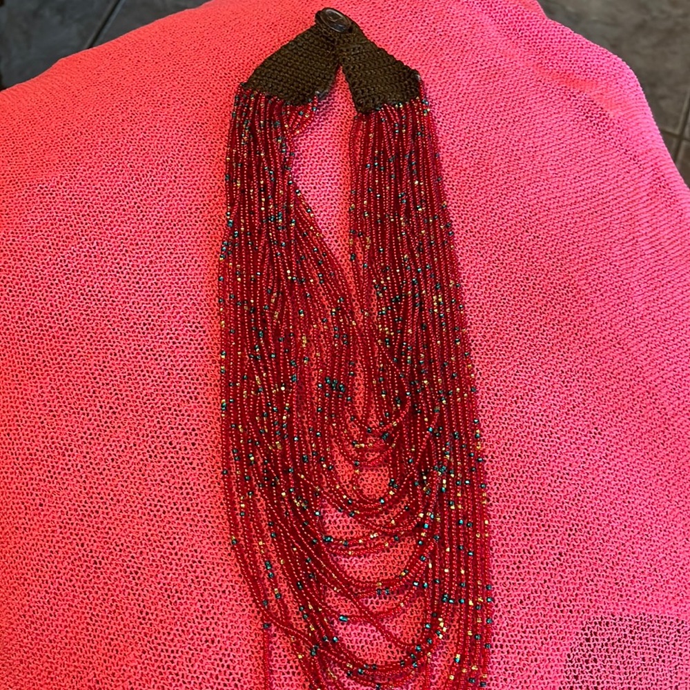 Beaded necklaces